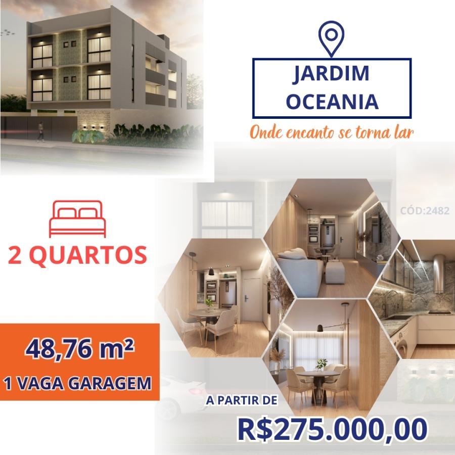 Apartamento à venda com 2 quartos, 48m² - Foto 1